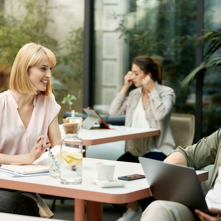 Personal Holiday Planning Support Travel advisor discussing holiday options with a customer