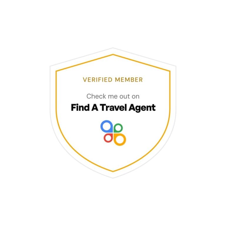 Badge displaying verified member of Find A Travel Agent 